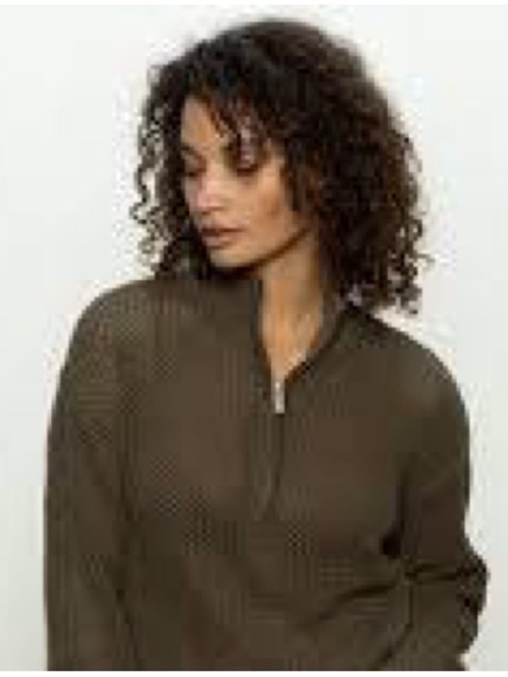 NWT SANCTUARY Half-Zip Sweater in Olive